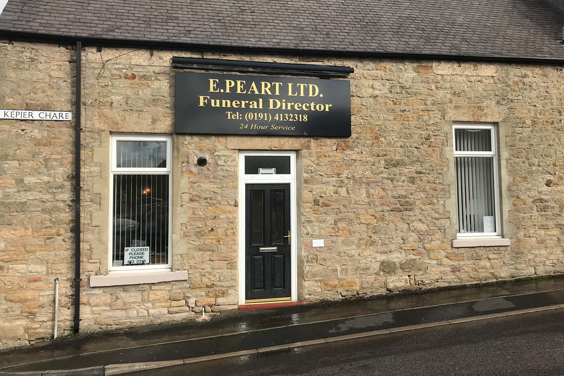 E Peart Funeral Director